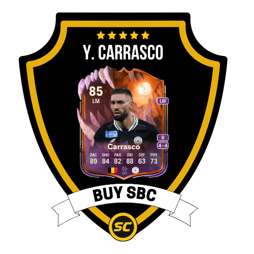 EA FC 26 SBC Yannick Carrasco - PS4, PS5, Xbox One, Xbox Series X, Xbox Series S